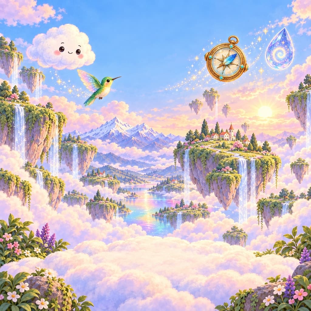 Portada del cuento personalizado La nube que no sabía llover